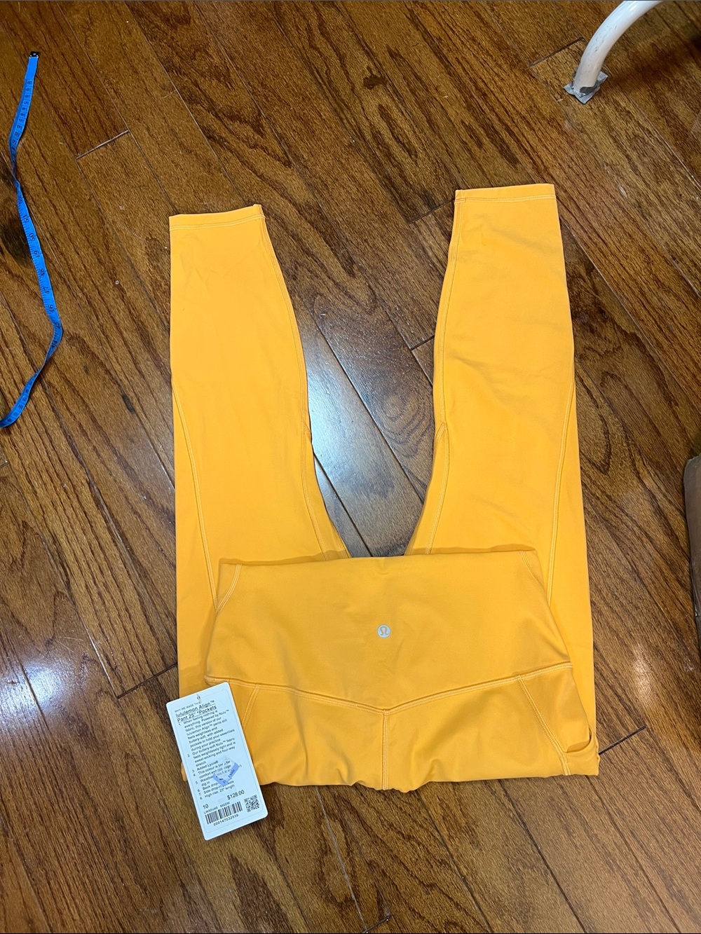 141. Lululemon Align High-Rise Pant with Pockets 25" Mango Dream NWT - Picture 7 of 8